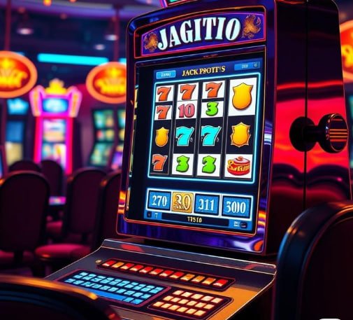 Visual aksi taruhan online tbtoto dengan latar ungu neon
